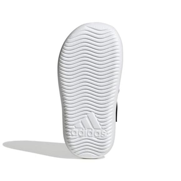 NWT adidas Kids Closed-Toe Water Sandals Slide, Black/White, Size 9 Toddler - Picture 7 of 7